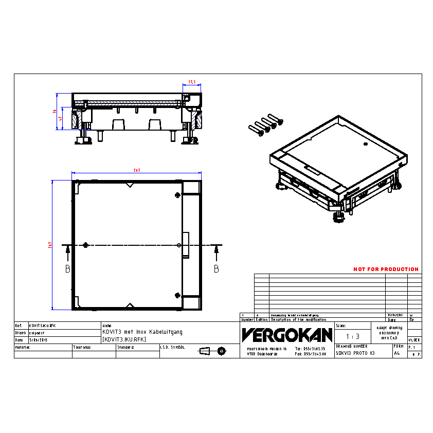 COMMERCIAL KDVIT3.IKU.RFK (EP 14 016)